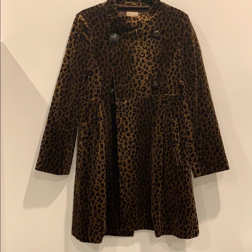 Nanette Lepidoptera leopard coat